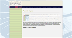 Desktop Screenshot of ajgg.org